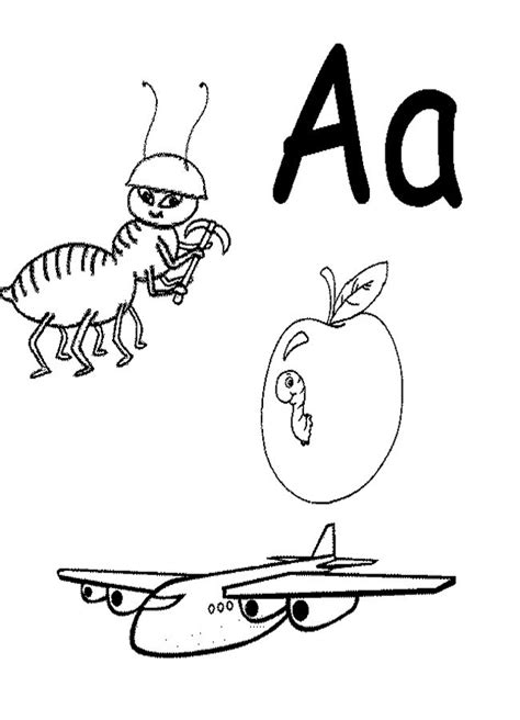 14 Best Images Of Printable Worksheet Letter A Ants Printable