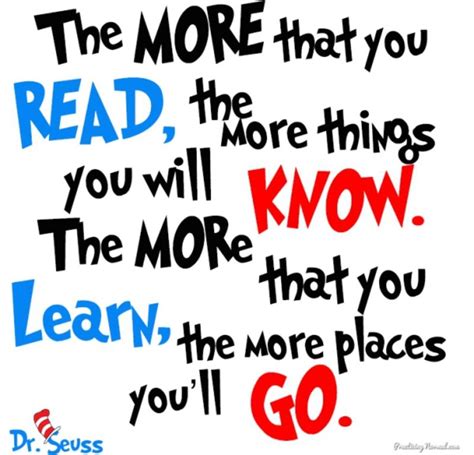 Dr Seuss Quotes About Reading
