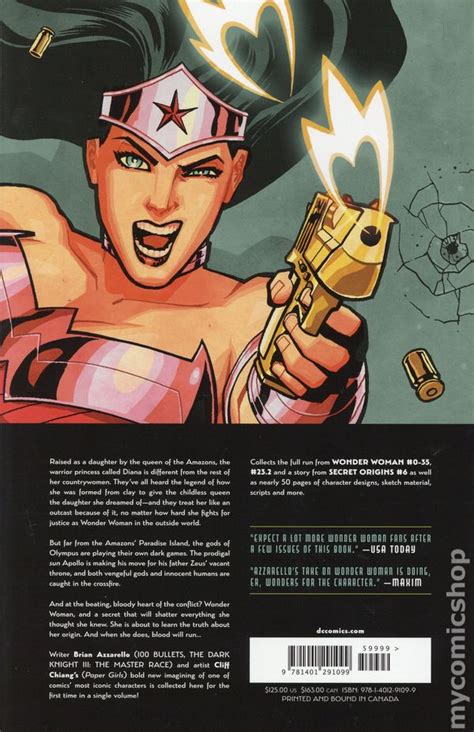 Wonder Woman Omnibus Hc 2019 Dc By Brian Azzarello And Cliff Chiang