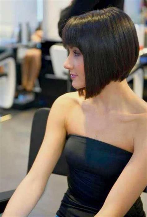 20 Graduated Bob With Bangs Bob Hairstyles 2015 Short Hairstyles For