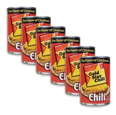 Gold Star Chili 15 Ounce Cans Pack Of 6