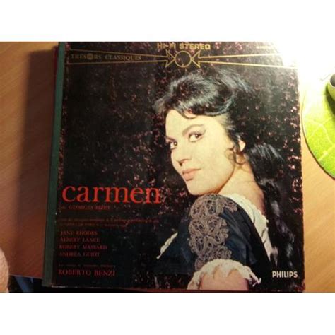 Carmen De Georges Bizet Vinyle Rakuten