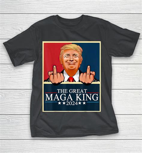 The Great Maga King Trump 2024 Republicans Shirts Woopytee Store