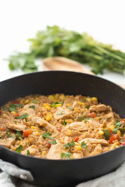 20 Minute Chicken And Rice Easy Weeknight Meal