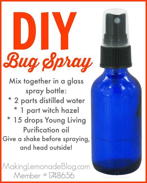 Homemade bug spray instructions place essential oils in a glass spray bottle. Homemade DIY bug spray using essential oils (and which ...