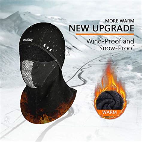 Suxman Balaclava Face Mask Windproof Ski Mask For Men Women Cold Weather Face Mask Neck Warmer