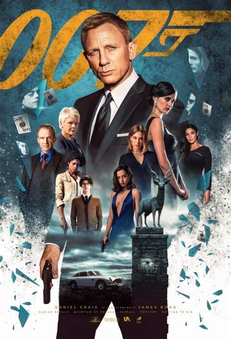 007 The Daniel Craig Legacy Posterspy In 2023 James Bond Movie