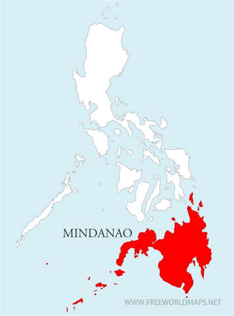 Mindanao Maps Philippines