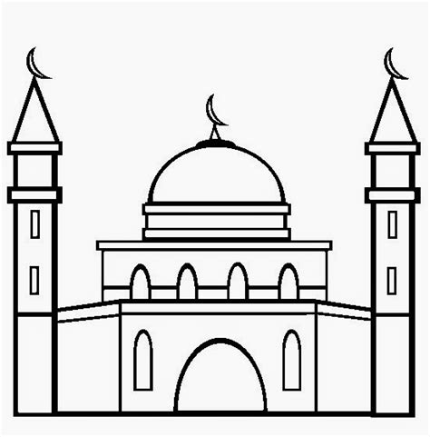 Dari gambar masjid di atas, masjid agung tuban ini adalah masjid yang paling terkeren menurut idn times. Kumpulan Contoh Gambar Sketsa Masjid Sederhana - Informasi ...