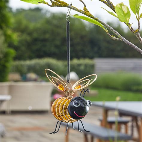 Solar Powered Bee Light Set Of 3 Smart Garden
