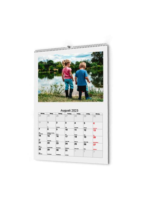 Klassisk Fotokalender 2023 A4 210×297 Mm Fotoklok
