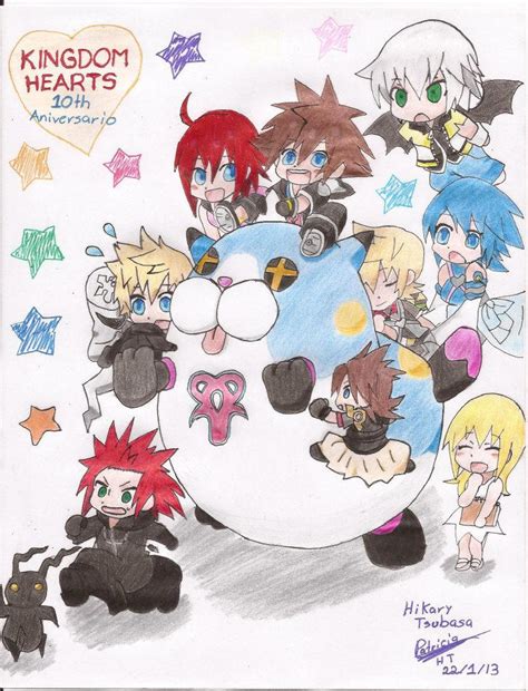 Kingdom Hearts 10th Aniversary By Hikarytsubasa On Deviantart