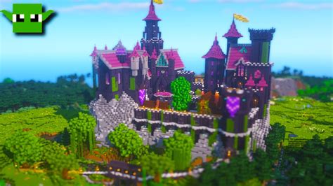 Minecraft Blackstone Castle Timelapse Youtube