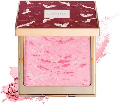 CATKIN Cheek Blush Bake Pink Peach Multi Blusher Natural Powder Palette