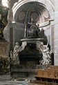 Monumento a Urbano VIII (1623-44) con las figuras de la Caridad y la ...