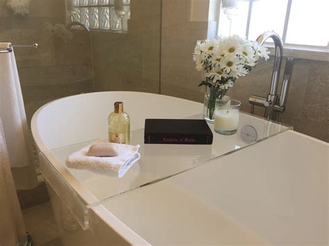 Find and save 35 bathtub caddies for comfortable bathing ideas on decoratorist. Acrylic Bathtub Caddy | United Products, LLC