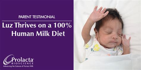 Luz Thrives On A 100 Human Milk Based Diet And Goes Home After 2 Months In The Nicu Prolacta