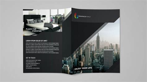 Bi Fold Brochure Template Powerpoint