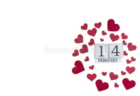 February 14th Calendar Stock Photo Image Of Romantic 108588210