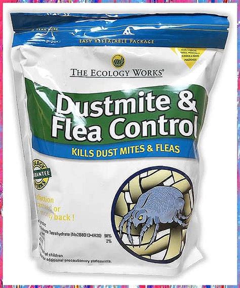 The Ecology Works Dust Mite And Flea Control Powder 2lb Eliminate