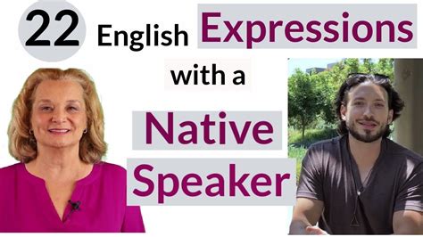 22 English Expressions You Should Know My Conversation With A Native Speaker Youtube