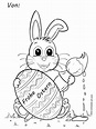 Osterhase Ausmalbild | Coloring books, Cool coloring pages, Coloring ...