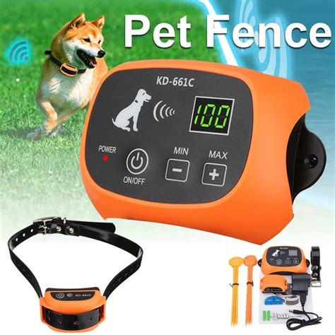 Wireless Electric Dog Fence Invisible Dog Fence With Shock Collar