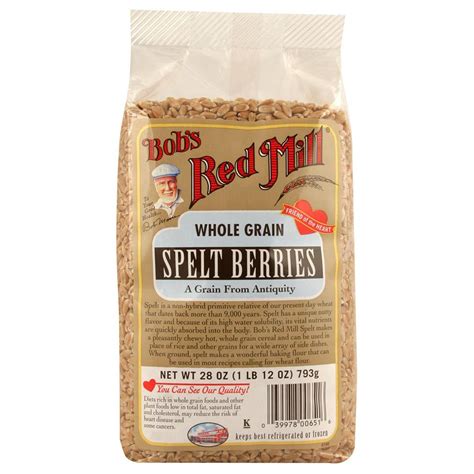 Bobs Red Mill Spelt Berries Whole Grain 28 Oz 793 G Iherb