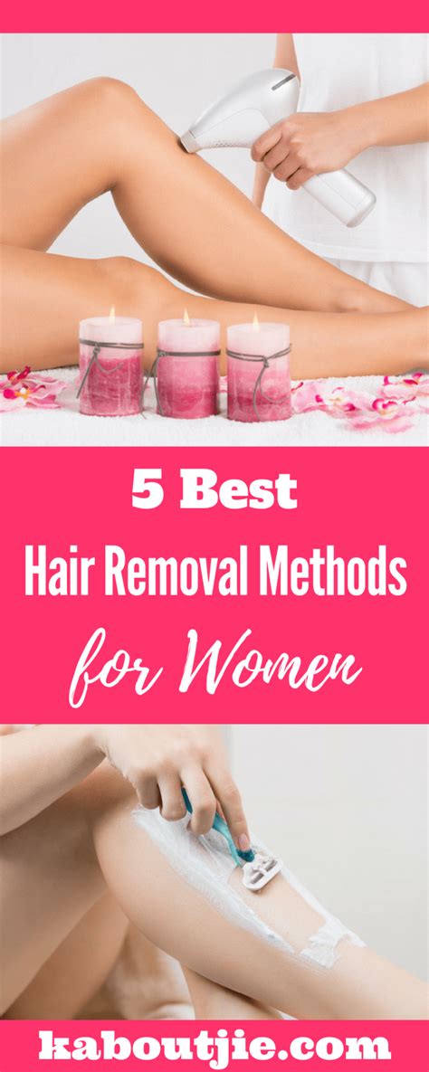 5 Best Hair Removal Methods For Women