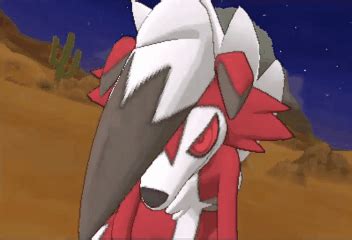 Lycanroc Midnight Form Pok Mon Sun And Moon Know Your Meme