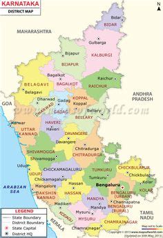 The karnataka editable map combines karnataka location map, outline map, division map and district map, with additional 4 editable maps: Karnataka Districts Map | India calling in 2019 | Pinterest | Karnataka, India map and India