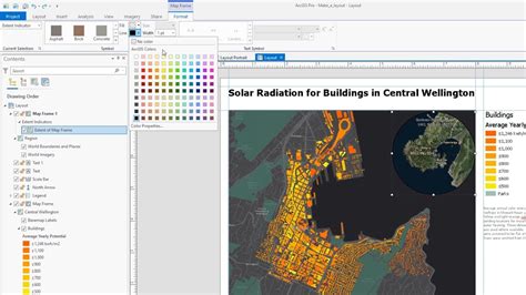 Make A Layout In Arcgis Pro Youtube