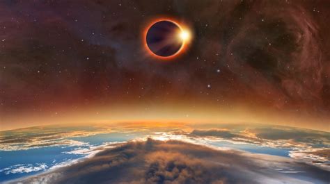 Gerhana bulan total ini akan bisa disaksikan di seluruh wilayah indonesia pada rabu, 26 mei 2021. Menakjubkan 26+ Gambar Gerhana Matahari Cincin - Sugriwa ...