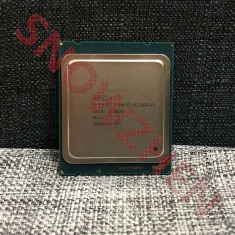 Intel Xeon E5 2637 V2 Cpu 4 Core 350ghz 15mb Sr1b7 Lga 2011 130w