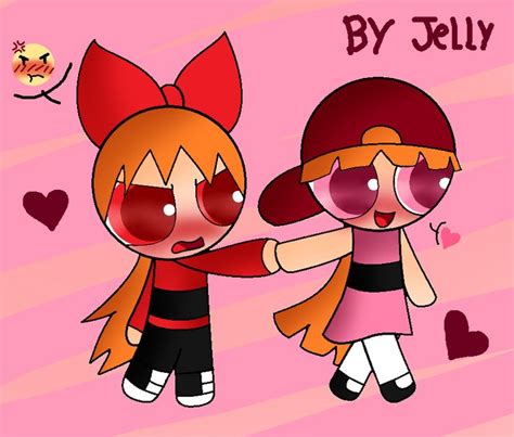 Blossom And Brick Fanart Save You By Karo0lina Power Puff Girls