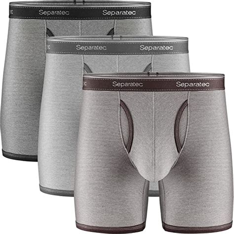 Separatec Men S Underwear Soft Combed Cotton And Supima Boxer Trunks