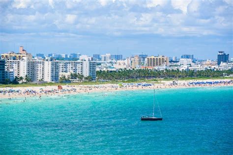 South Beach Miami Beach Tropical And Paradise Coast Of Florida Usa