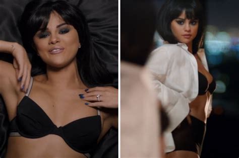 Selena Gomez Strips Down To Her Underwear For Sexy New Teaser Daily Star