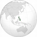 Location of the Philippines in the World Map