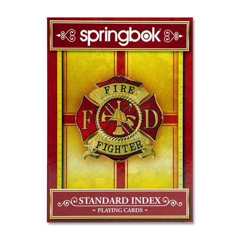 Firefighter Playing Cards Heroes Series Us Flag Store