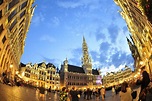 Grand Place, Brussels, Belgium - it actually felt like the glow was ...