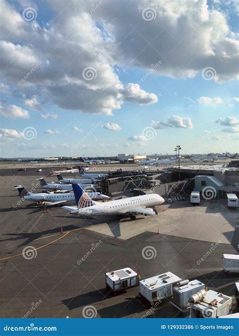 Newark Airport Editorial Photo Image Of Transportation 129332386