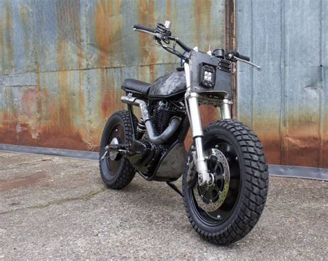 And he saw that it was good. Savage Scrambler - 2000 Suzuki LS650 Custom | Bike-urious