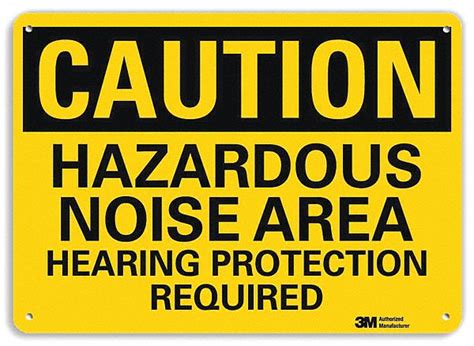 Lyle Safety Sign Sign Format Traditional Osha Hazardous Noise Area