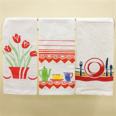 We did not find results for: Set of three flour sack cotton dish towels with vintage ...