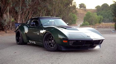Video Widebody 1970 Corvette Lt1 Nicknamed Rambo Is A Pro Touring