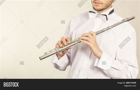Flute Music Playing Image And Photo Free Trial Bigstock