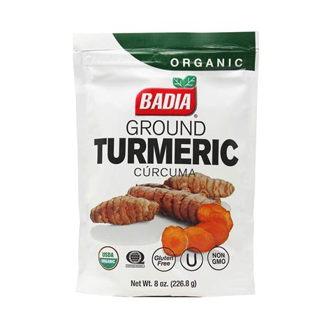 Turmeric Ground Organic 8 Oz Badia Spices