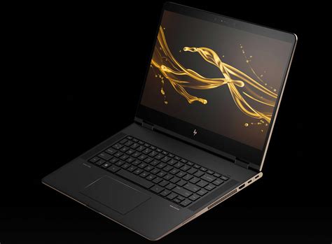 Hp Spectre X360 15 Bl000na 156 Inch Uhd Touch Screen Convertible Laptop With Stylus Dark Ash