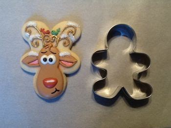 See more ideas about upside down house, upside down, house. Upside down Gingerbread Man Cookie Cutter = Christmas Reindeer Cookie. How cute! | Christmas ...